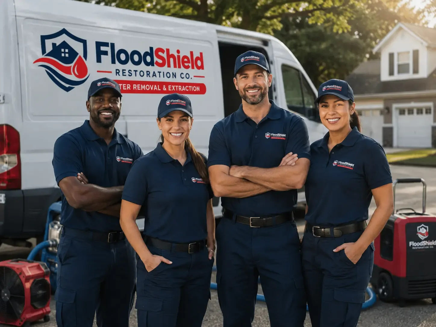 Flood Damage Restoration company in Amonate, VA