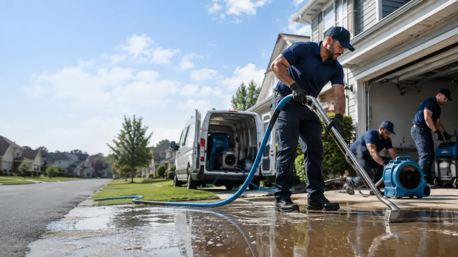 Flood Damage Restoration in Amonate, VA